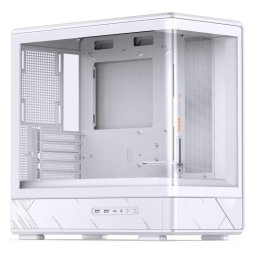 Gabinete Jonsbo D200 Vidrio Templado Blanco Diseño Panorámico