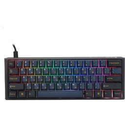 Teclado Ducky Zero 6108 mecánico inalámbrico RGB con switches Cherry MX2A y conexión tri-mode