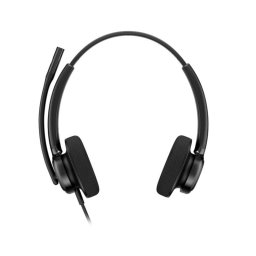 Auriculares Poly Mission 425 Classic con cable USB-C y USB-A, cancelación de ruido, negros