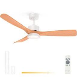 Ventilador de techo Grunkel Skystyle52 52" con iluminación LED y mando a distancia