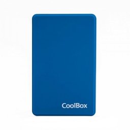 CoolBox SlimColor 2543 Carcasa Disco Duro USB 3.2 Azul