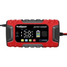 KRAFTMAX BC-600 - Cargador automático del coche, plomo-ácido, bater&