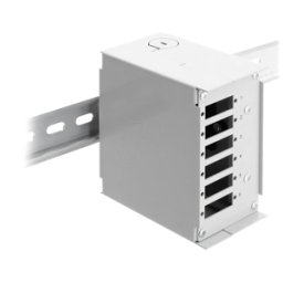 DELOCK 91065 - Panel de conexión de fibra óptica, 6 puertos, SC Duplex, LC Quad