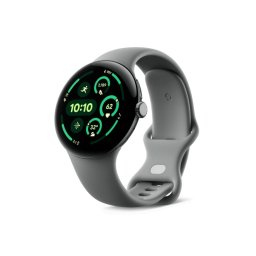 Smartwatch Google Pixel Watch 3 4G LTE eSIM AMOLED 32GB GPS Wi-Fi Always-on Asistente IA Gris