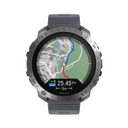 Smartwatch Polar Grit X2 Pro GPS Dual Banda AMOLED 32GB ECG y mapas offline gris