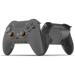 Mando SCUF Envision HE Wireless Blanco Sticks Hall Effect RGB Macros PC Gris