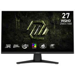 Monitor MSI MAG 274QF E20 27" WQHD 200Hz IPS Plano VESA DisplayHDR 400 Tiempo de Respuesta 0,5 ms