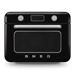 Horno de vapor Smeg COF01BLEU 30 litros Negro con función grill y autolimpieza
