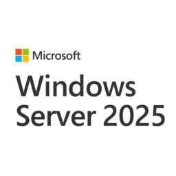 Software Microsoft Windows Server Standard 2025 Alemán 1 licencia 64-bit OEM