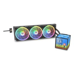 Refrigeración Líquida Thermaltake MINECUBE 360 Ultra 360mm 3 Ventiladores ARGB LCD
