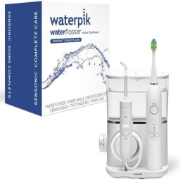 Irrigador Waterpik CC-04 10 Modos Tecnología de Pulsación 7 Boquillas