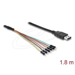 Adaptador Delock 63989 USB 2.0 a TTL con cable de 1.8m