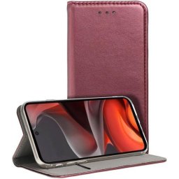 Funda para móvil Cool Flip Cover Cuero sintético Morado Protección 360° para Motorola Moto G05 y G15