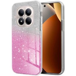 Funda para móvil Cool Carcasa COOL Glitter Bicolor Plástico Rosa para Xiaomi Redmi Note 15 Pro 5G