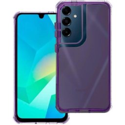 Funda para móvil Cool Carcasa Clear Violeta Plástico Flexible Antigolpes para Samsung A165 Galaxy A16