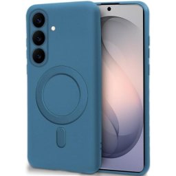 Funda para móvil Cool Carcasa Magnética Silicona Azul Flexible y Resistente para Samsung S947 Galaxy S26 Plus