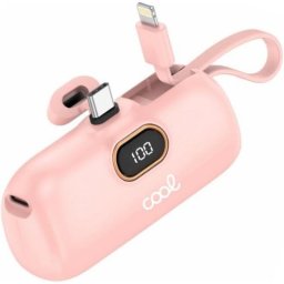 Power Bank Cool Cápsula Rosa 5000 mAh