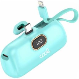 Power Bank Cool 5.000 mAh Cápsula Celeste Portátil