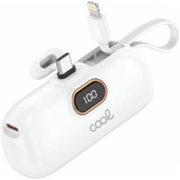 Power Bank Cool 5.000 mAh Cápsula Blanco