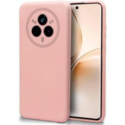 Funda para móvil Cool Carcasa COOL Antigolpes Silicona Rosa para Realme 14 Pro 5G