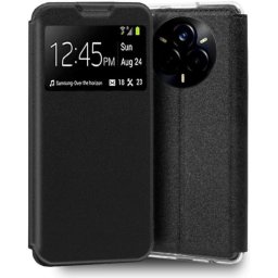 Funda para móvil Cool Funda COOL Flip Cover Tipo Libro Cuero Sintético Negro para Realme 14 Pro 5G