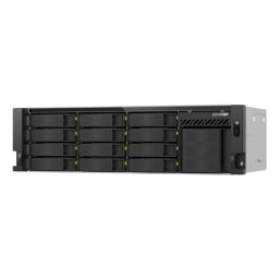 Servidor NAS en rack 3U QNAP Intel Atom C5125 8GB DDR4 hasta 16 discos 10GbE