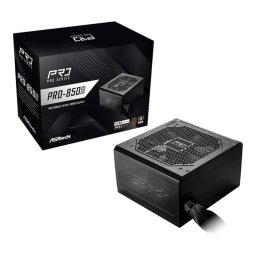 Fuente de Alimentación Asrock PRO-850B 850W Certificación 80 PLUS Bronze activa