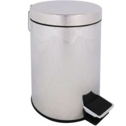RegalosMiguel Cubo Basura Metal C/Pedal 3L