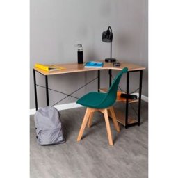 RegalosMiguel Conjunto Escritorio Estik y Silla Synk Basic - Verde azulado