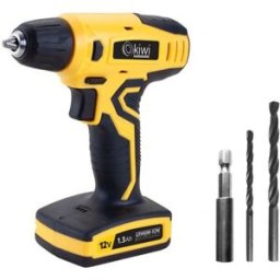 RegalosMiguel Set Taladro Inalámbrico 12V + 13ACC