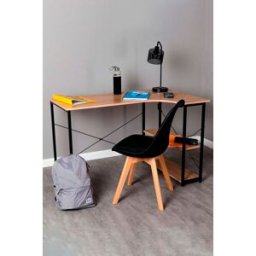 RegalosMiguel Conjunto Escritorio Estik y Silla Synk Basic - Negro