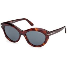 Gafas De Sol Tom Ford Toni Ft 1111 54v Havana Rojo