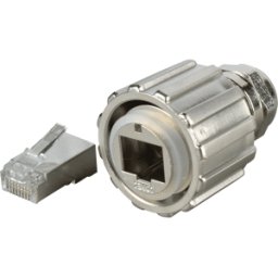 CONEC RJ45 STM - Enchufe RJ45, blindado, metalizado