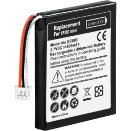 ECO GMBH AKKU IPD MINI - Batería para reproductor de MP3 para iPod mini Apple, ion