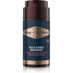 King C. Face & Stubble Moisturizer Crema Hidratante Para Rostro Y Barba Para Hombre 100 Ml