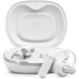JBL Auriculares de conducción de aire Sense Pro, True Wireless, IP54, hasta 38h. reproducción total, Bluetooth 5.4. Blanco
