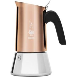 Bialetti Cafetera italiana de acero color cobre Venus . (4 Tazas) Cobre