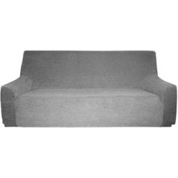 Basics El Corte Inglés Funda ajustable para sofá Volga . (Sofá de 2 plazas) Gris