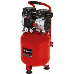 Einhell Compresor de Aire Silencioso 24 l 750 W 8 bar. Rojo