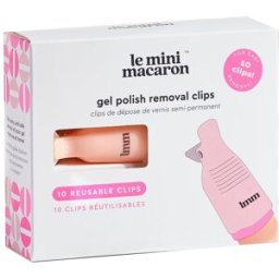 Le Mini Macaron Clips de eliminación de esmalte semipermanente .