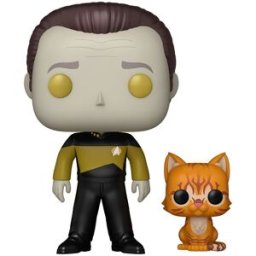 Funko Figura Pop Data W/Spot Star Trek.