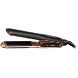 Rowenta Plancha de pelo Ultimate Experience con Tecnología Thermocare. Negro / Cobre