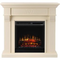 Dimplex Chimenea Eléctrica Beethoven Optiflame. Blanco crema