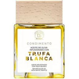 Club del Gourmet Condimento de aceite de oliva virgen extra infusionado a la trufa blanca .