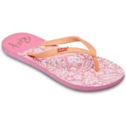 Roxy Chanclas de niños Rg Viva Stamp . (37) Rosa