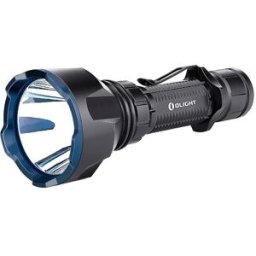 Olight Linterna LED para caza Warrior X Turbo 1100 lúmenes con kit de caza recargable . Negro