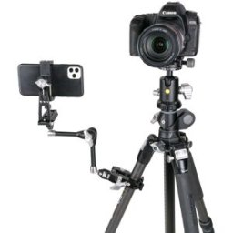 Vanguard Kit de soporte para móvil Veo CP-65 KIT pinza, brazo y adaptador Smartphone. Negro
