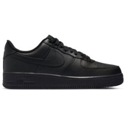 Nike Zapatillas casual de hombre Air Force 1 '07 . (44,5) Negro