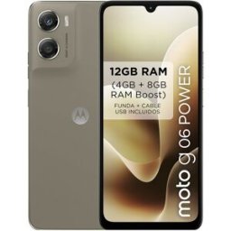 Motorola moto g06 power 4GB + 256GB móvil libre. (256 GB + 4 GB RAM) Pantone Laurel Oak