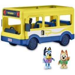 Bluey Autobús escolar Famosa.